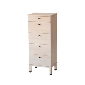 Cora Dresser Tall White Oiled Oak