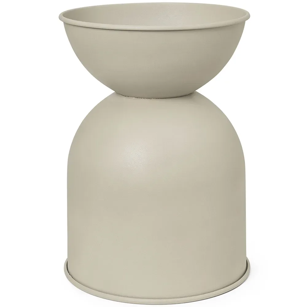 Hourglass Pot Large Cashmere