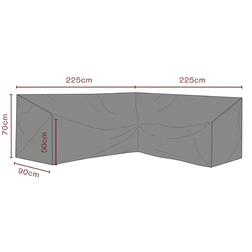 Furniture cover Corner sofa 225/225x70 cm waterproof