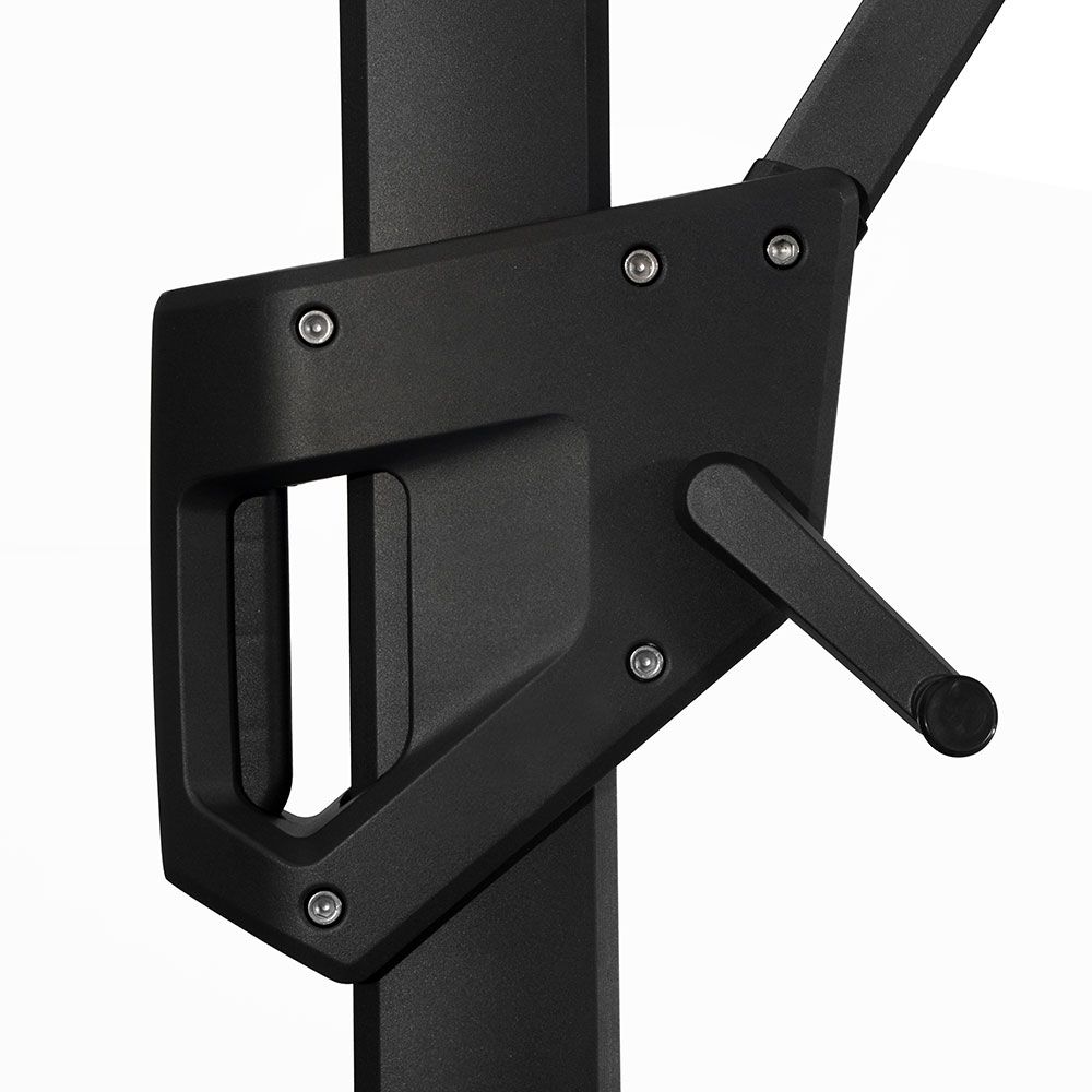 Hyde Luxe 300x400 cm Grey free hanging parasol