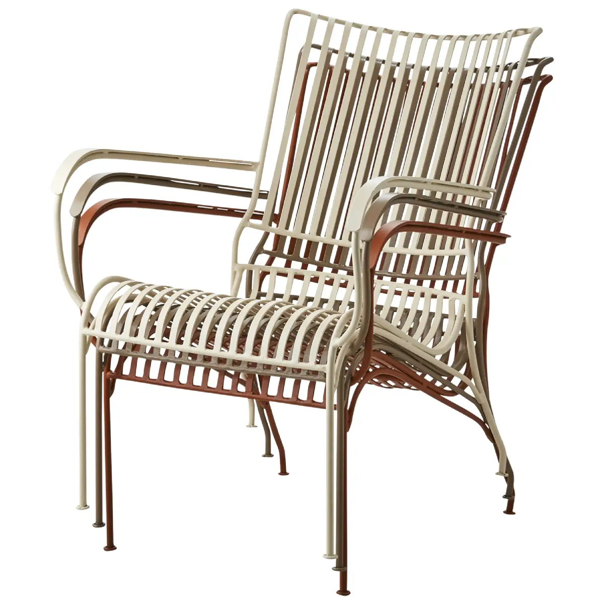 BORNHOLM Lounge chair Dusty pink