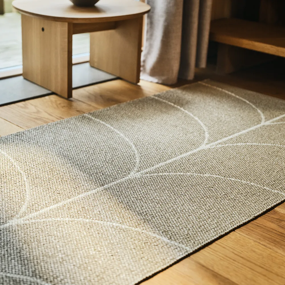 Woven Rug Leif Light Nougat 70x180 cm