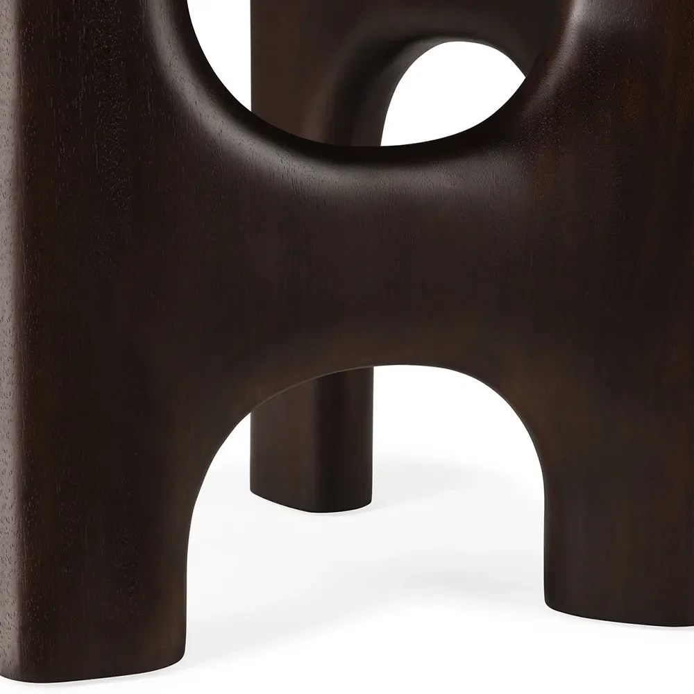 Side Table Flow Rose Brown