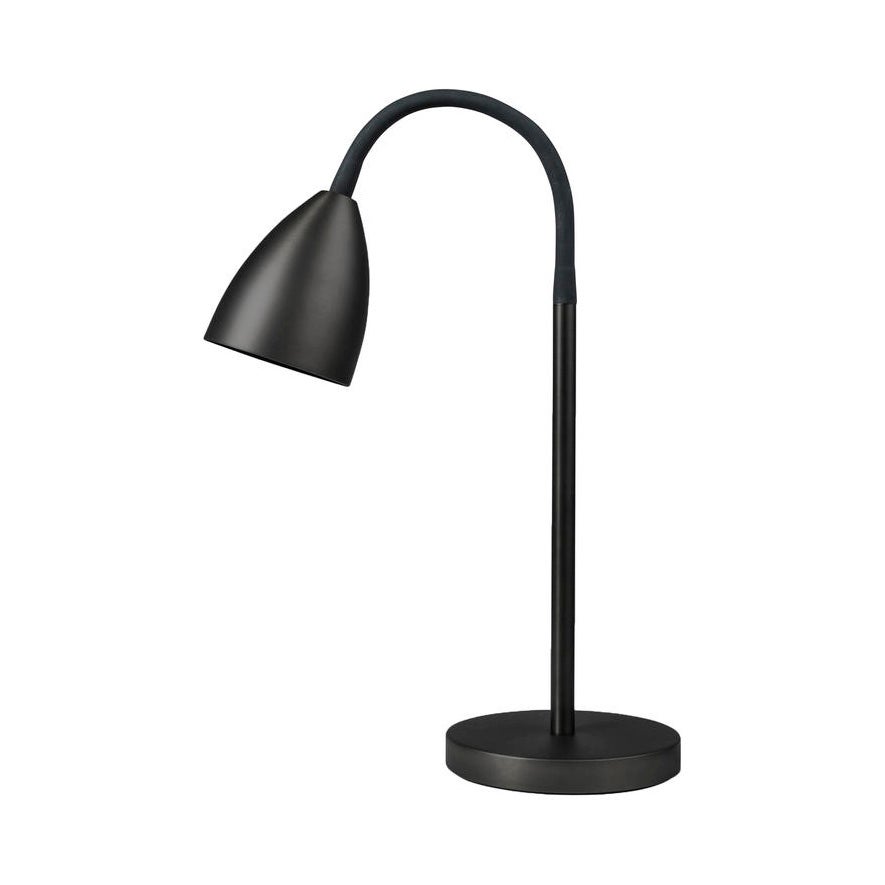 Defiant Table Lamp Matt Black Gu10 Incl Light Source