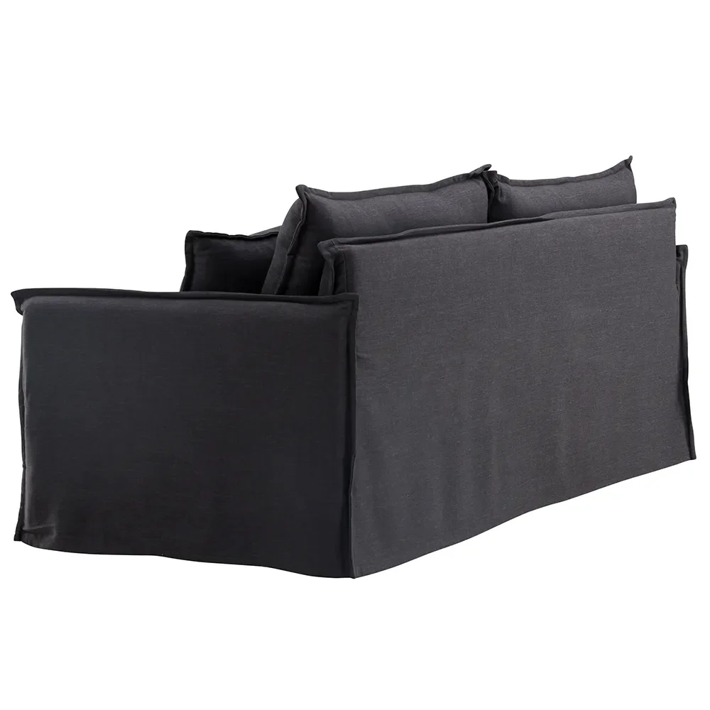 Nova 3-seater sofa Black