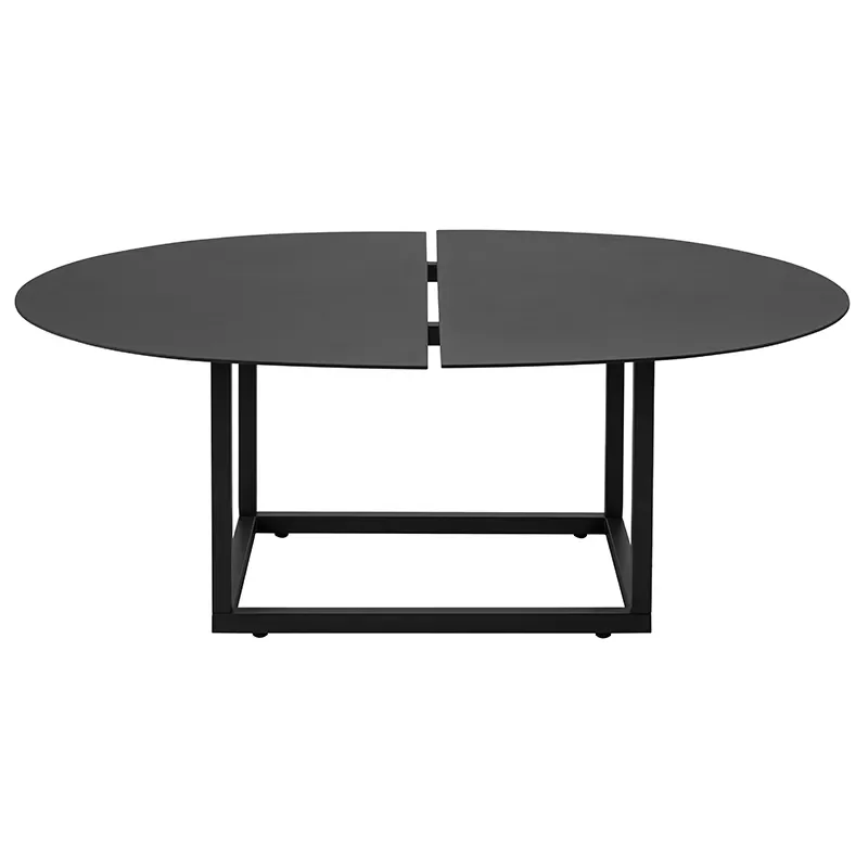 Olive coffee table 80x110 cm black 