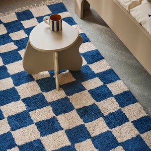 Washable Rug Mara Deep Blue