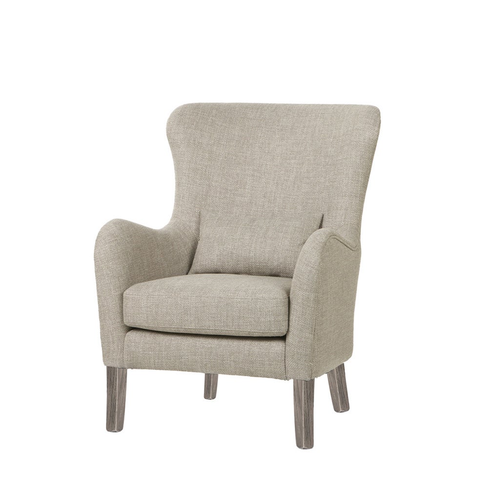 Sasha fabric armchair-Sway Natural