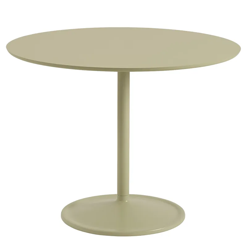 Soft dining table 95 - Beige Green Laminate Beige Green