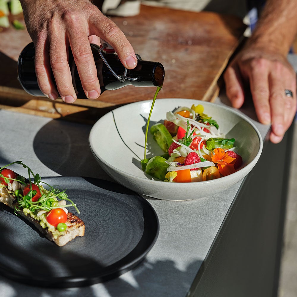 Fornax kitchen unit sink/tap black/grey