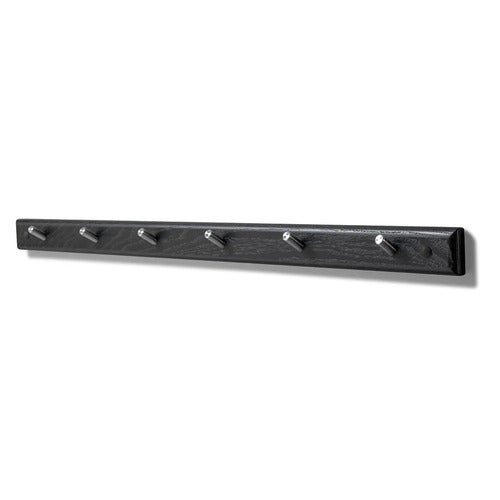 Meja Hook strip 80 cm Black stained Oak