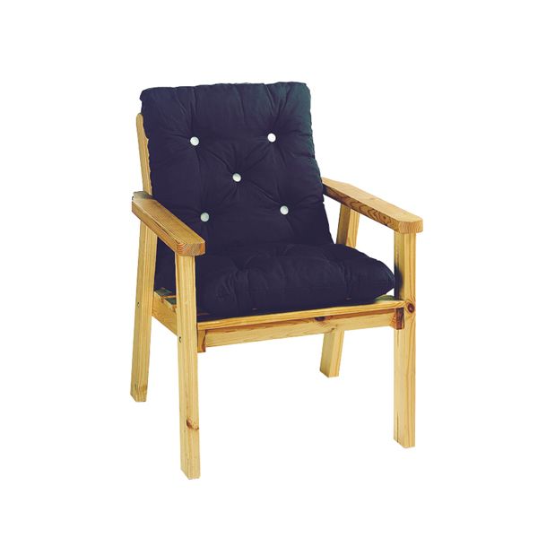 Mini flock dralon cushion Bordeaux