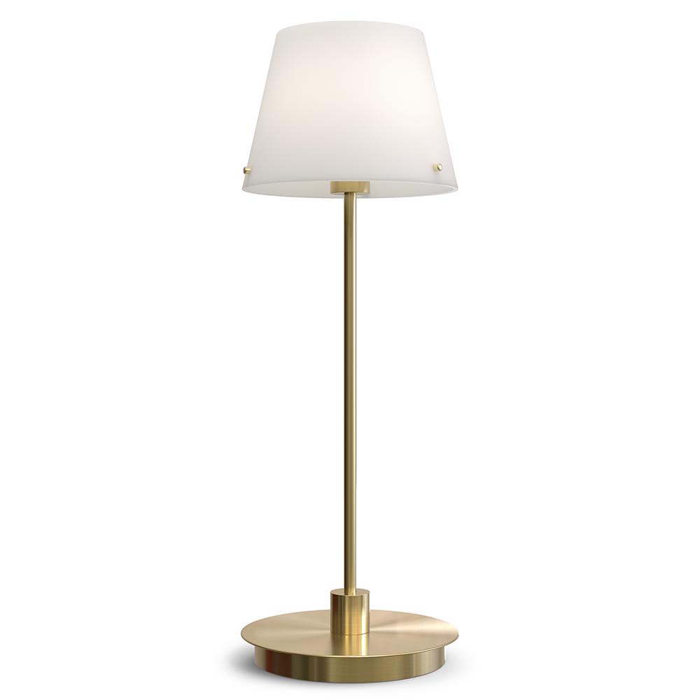 Gil il Grande table lamp satin brass G9