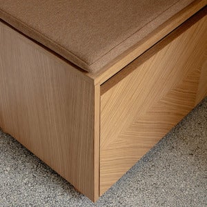 Storage Bench Hideaway Grid – Sugar Brown