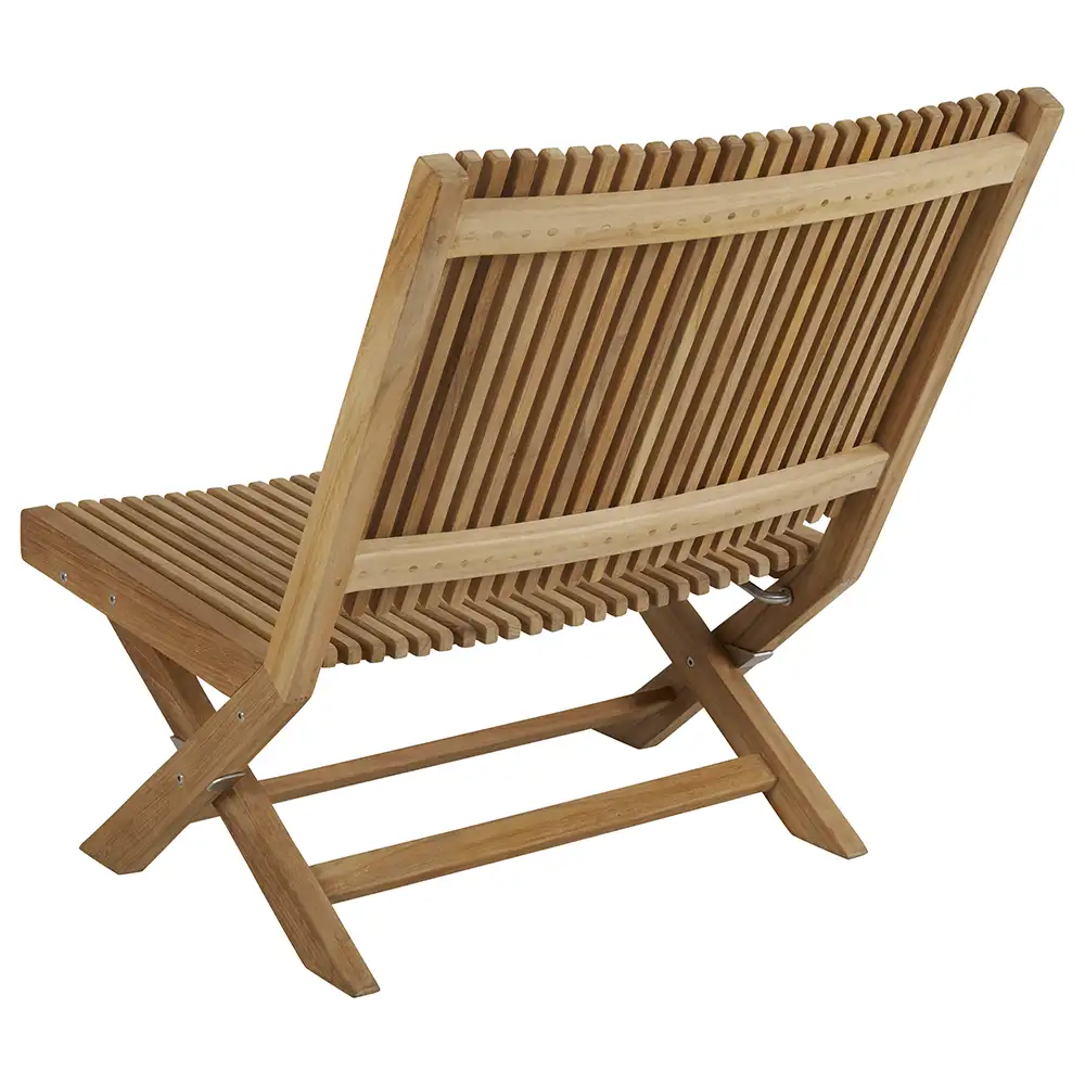 Julita teak lounge armchair