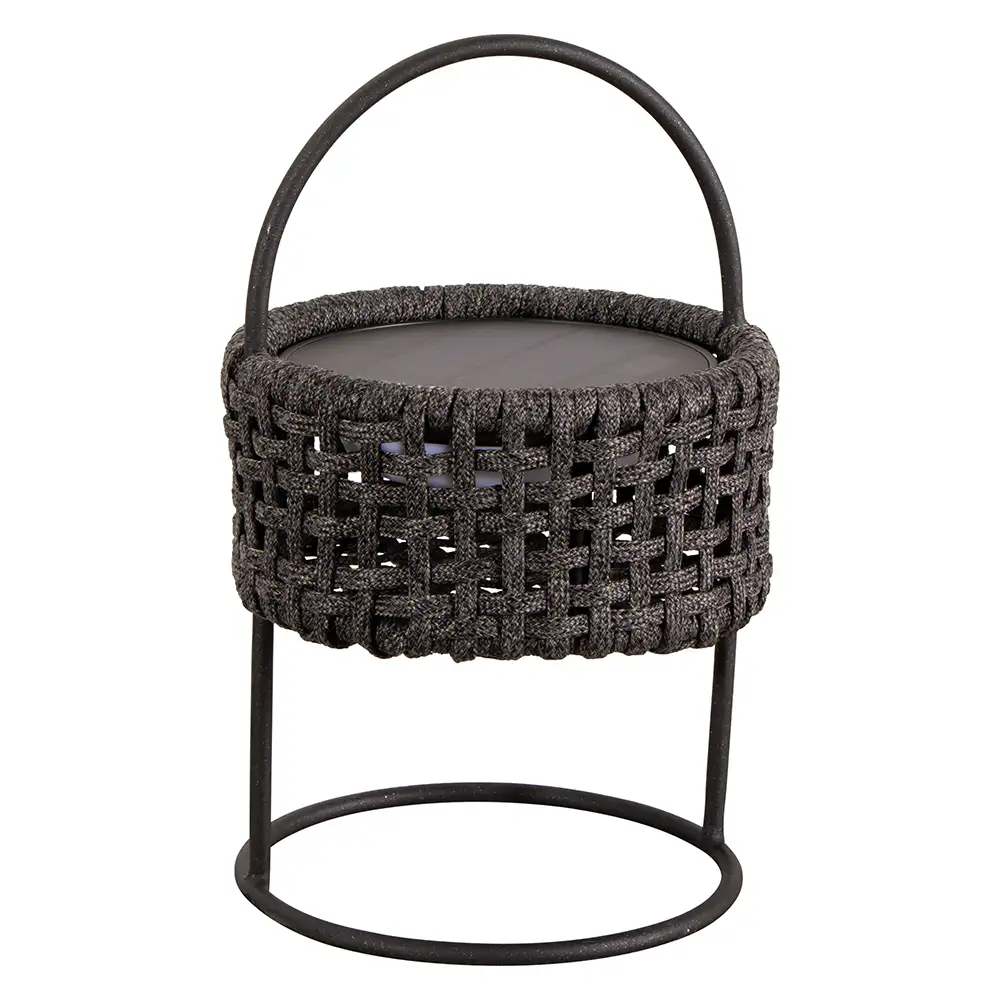 Illusion lamp Dark Grey, Soft Rope