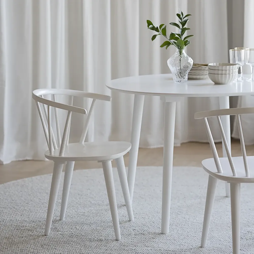 Carmen dining chair white