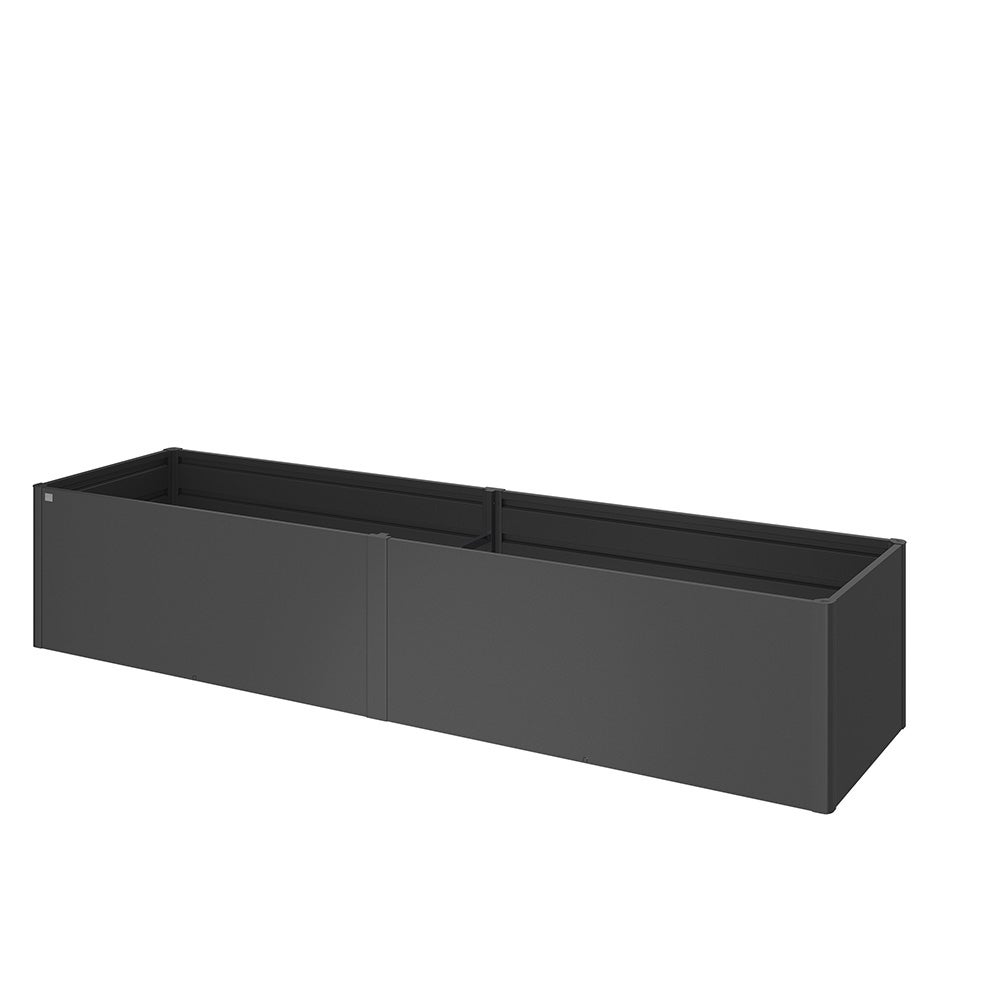  Cultivation bed 4x1 metallic dark grey