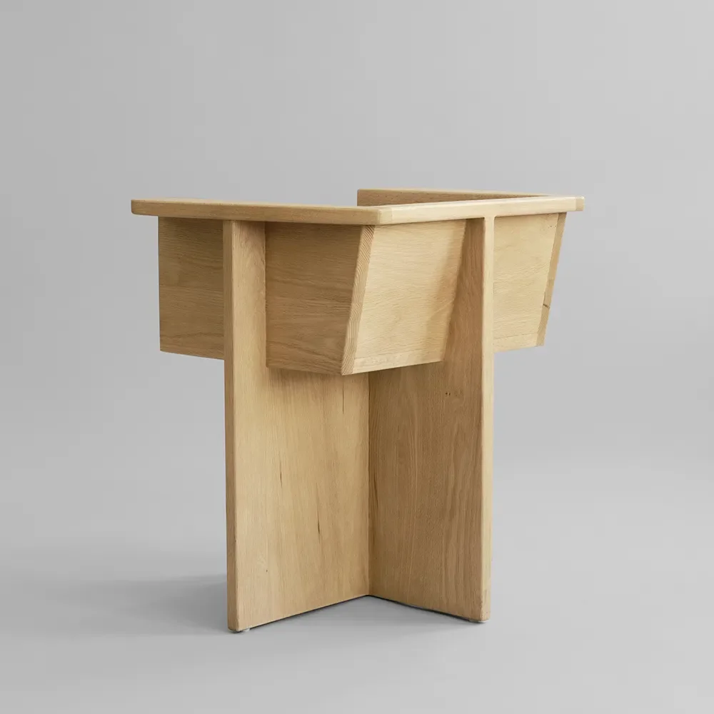 Brutus Dining Chair - Natural Oak