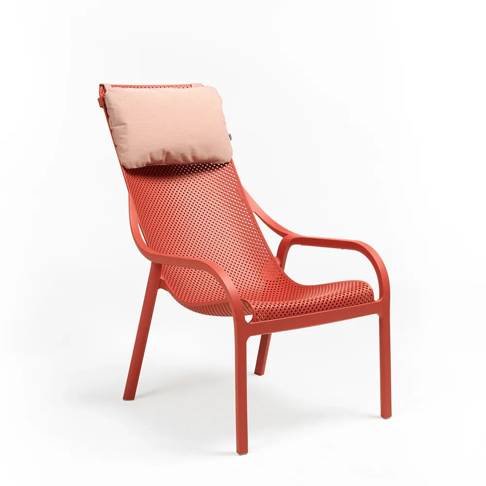 Cushion Net Lounge Rose Quarzo