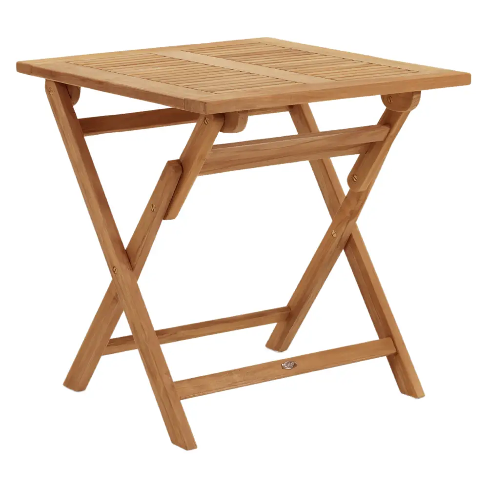 TURIN Dining table 70x70 H74 cm - Teak