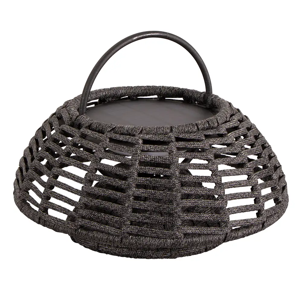 Illusion lamp t/suspension Graphite, Soft Rope