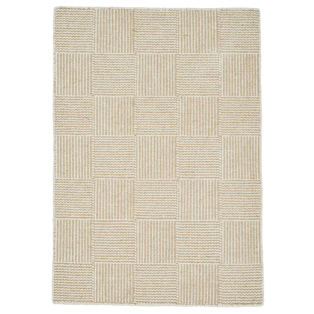 Chess White 140x200 carpet 