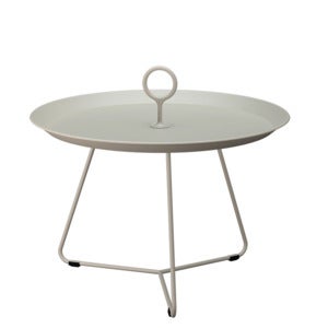 EYELET side table Ø57.5 Beige