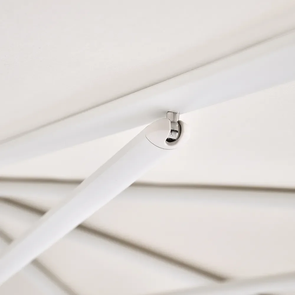 Smart parasol 210x150 cm matt white Cat.5 809 Midnight