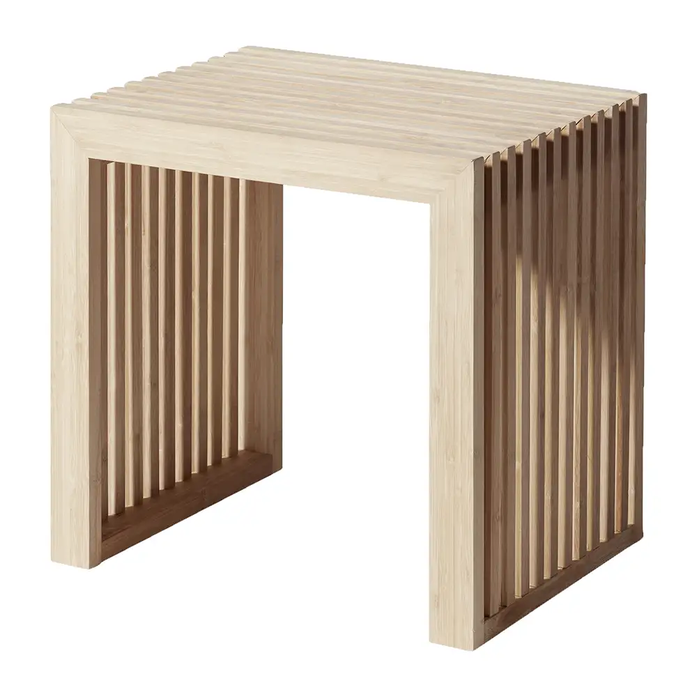 Rib Stool/Side Table Bamboo