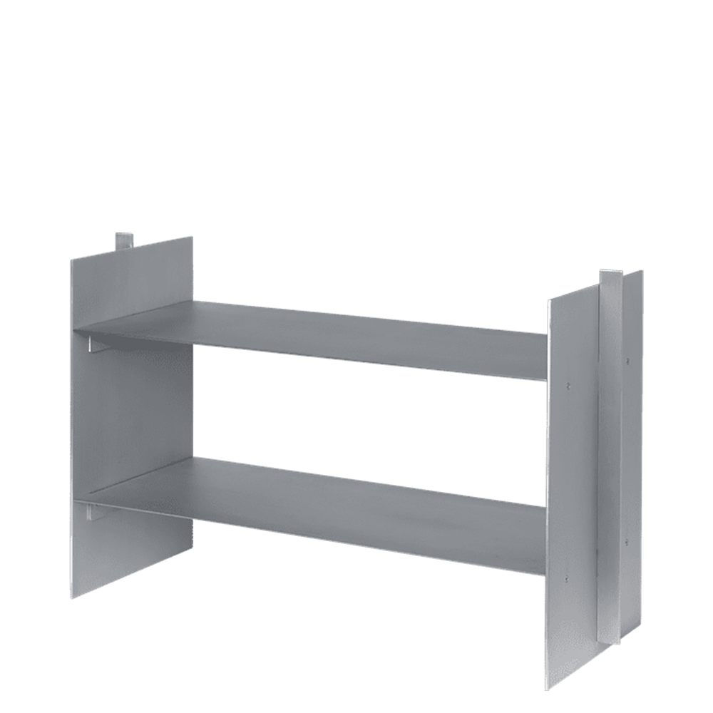 Lager Low Rack - Aluminium