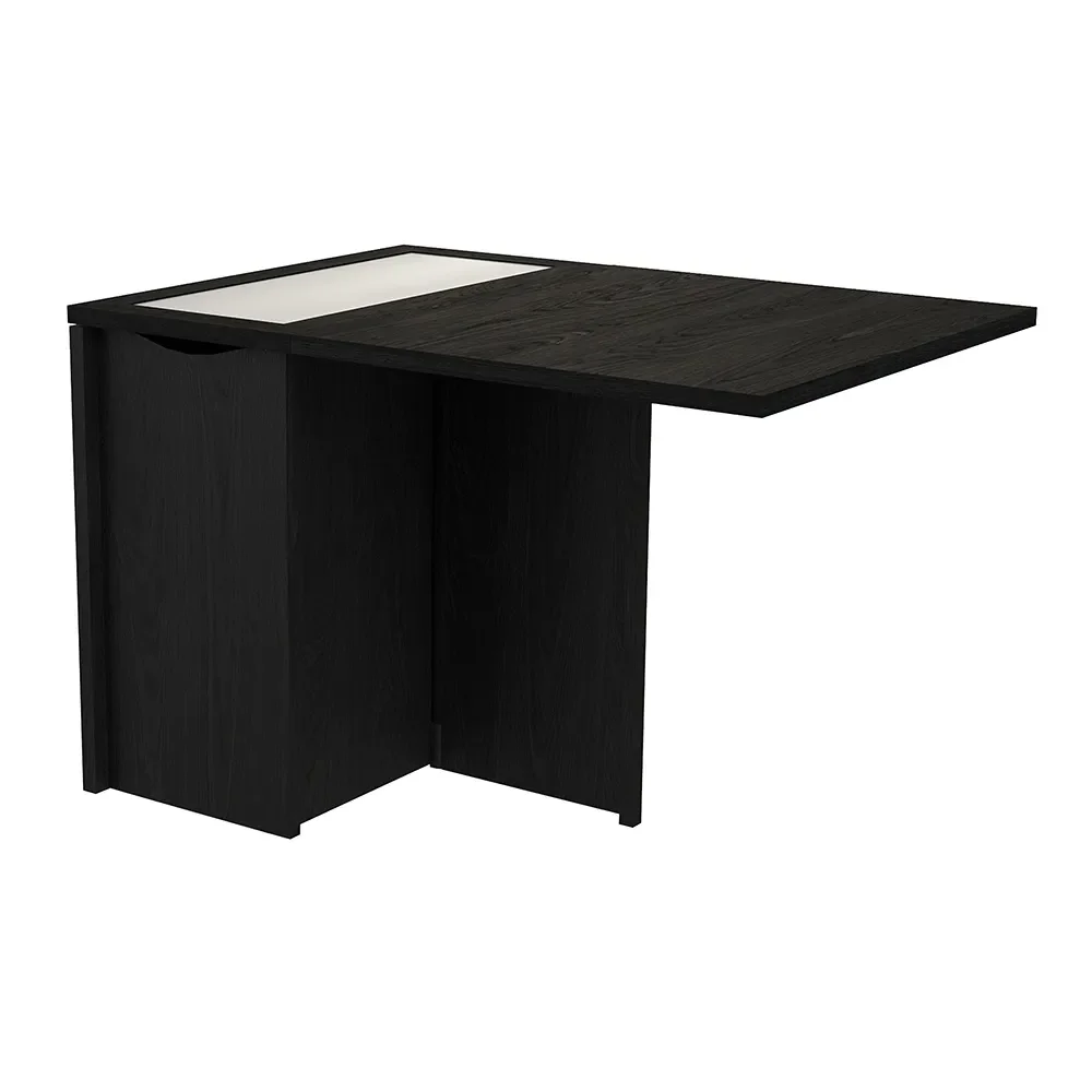 Sm101 Table Black Oak Lacquer 80-109(178)x40x74 cm