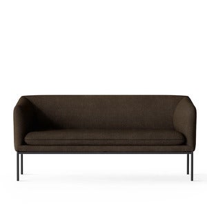 Sofa 2-Seater Turn Hallingdal Dark Brown