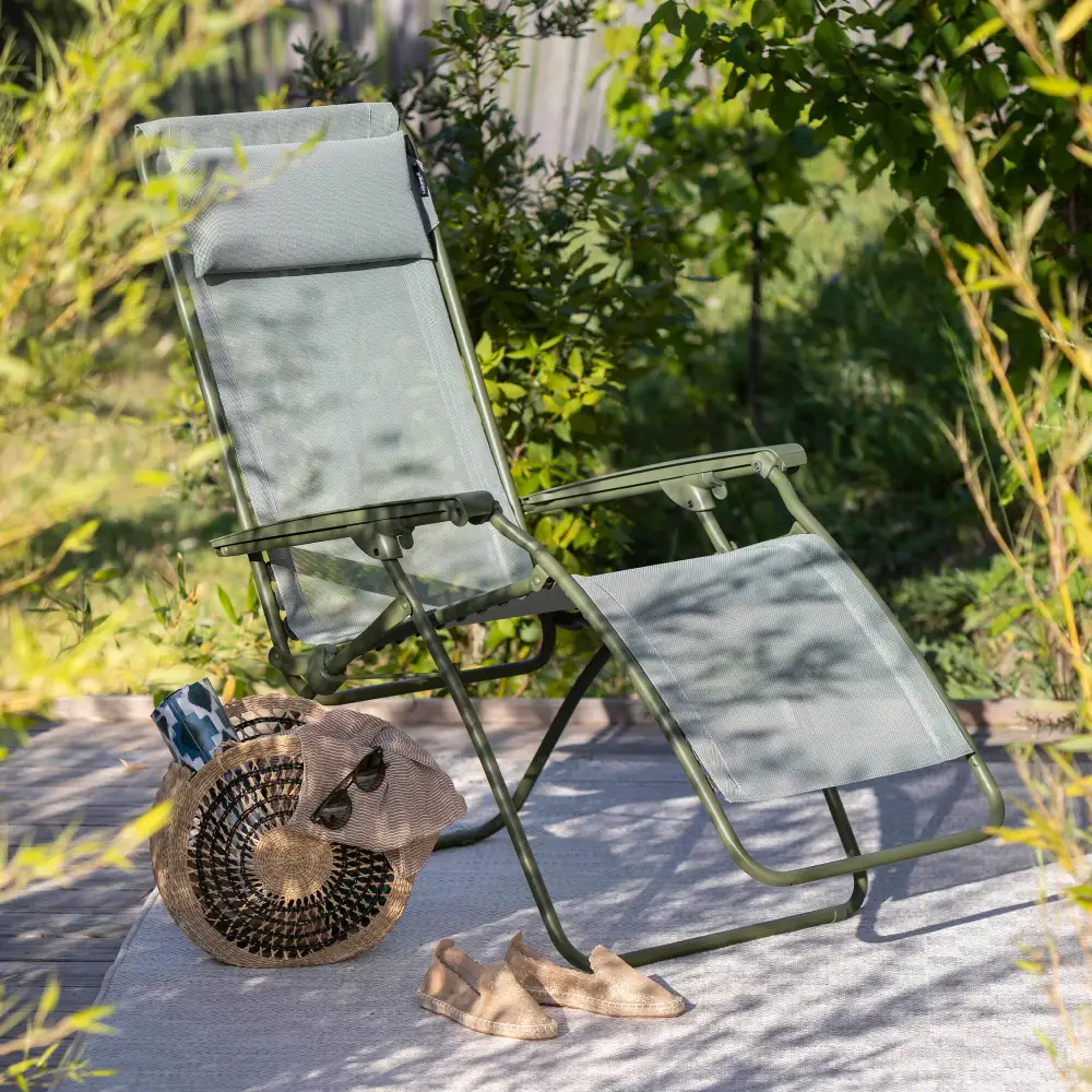 Lafuma R Clip Sun Lounger Green