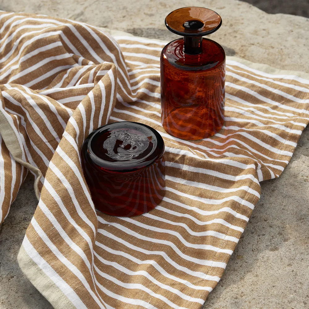 Kitchen towel Hale Golden Brown/Silver Fern