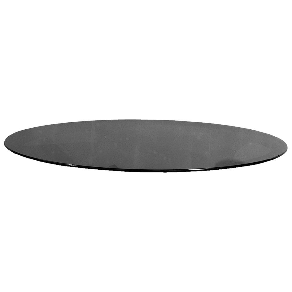 Table top Ø144 Cm Black Glass