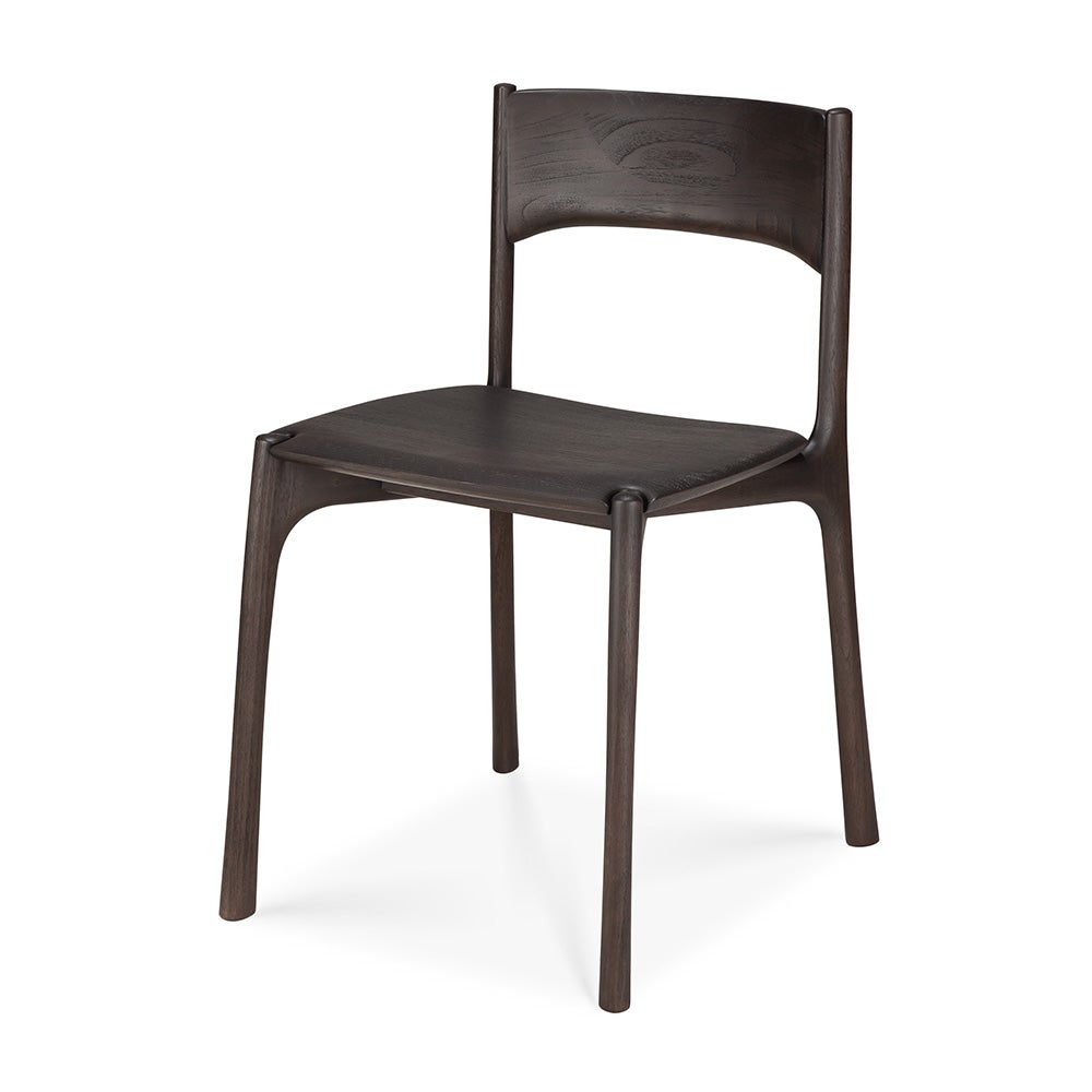 PI Dining Chair Lacquered Oak Brown
