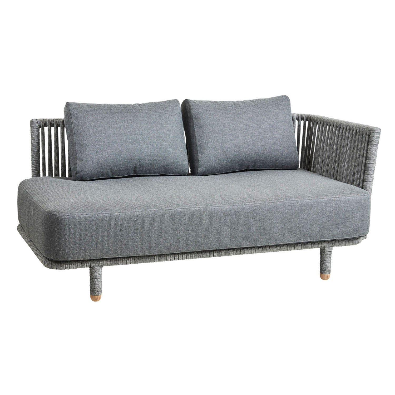 Moments 2-Pers. Sofa Left Module Incl. Grey Air