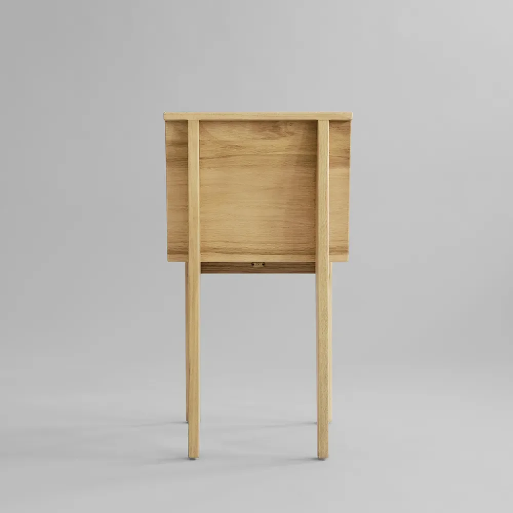 Brutus Slim Dining Chair - Natural Oak