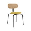 Curious Dining Chair Oak/Black Metal Curry Sun