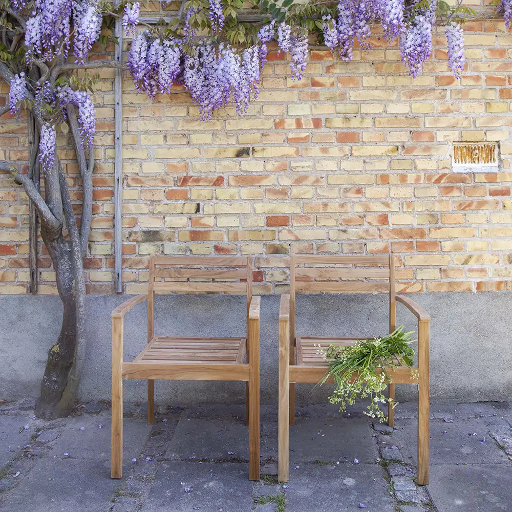 Oxford teak dining chair