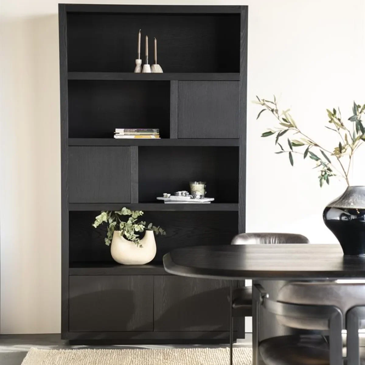 Helsinki Cabinet 120x220cm - black