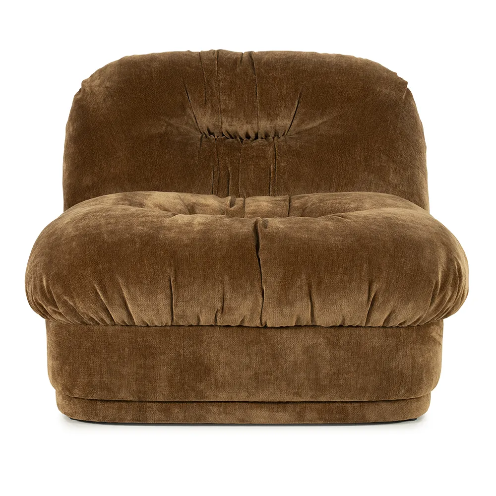 Nook armchair - mustard