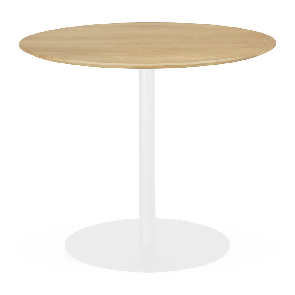  Blend Dining Table Top Lacquered Oak Ø90 cm