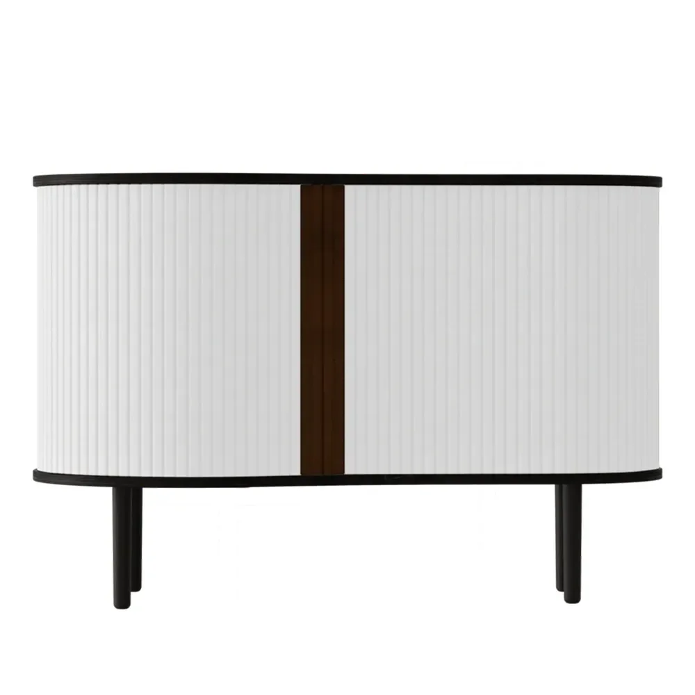 Audacious Cabinet Black Oak/Sterling