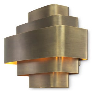 Wall Lamp Pegaso Vintage Brass