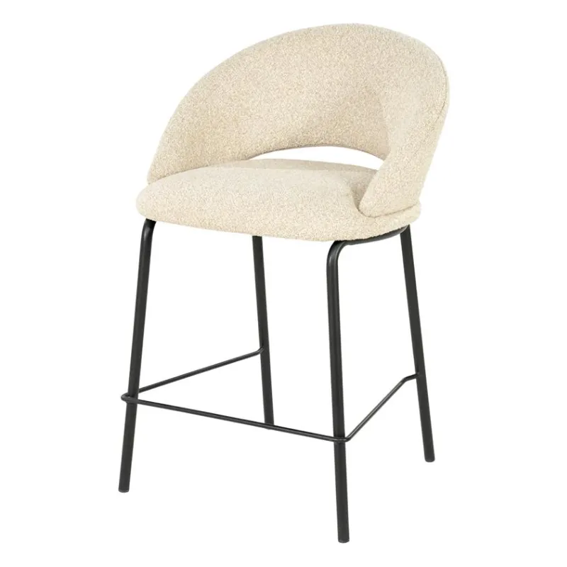 Nido barstool 57x54x92 cm beige