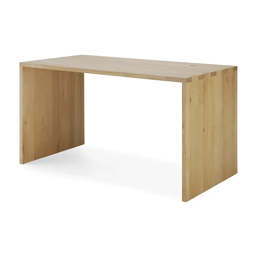 U Desk 80x160 cm Oak