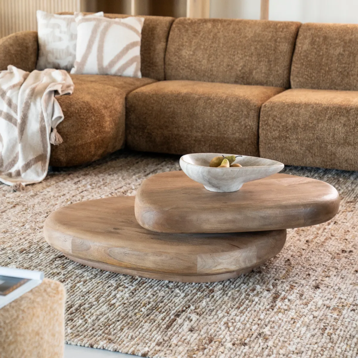 Kabo - light brown 100x80x27 cm