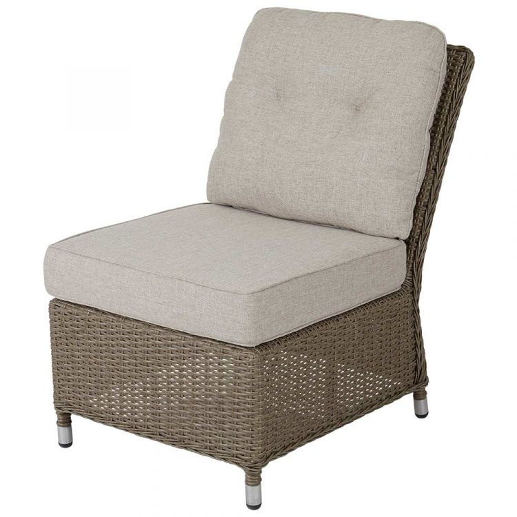 Hornbrook Outdoor rattan centrepiece beige